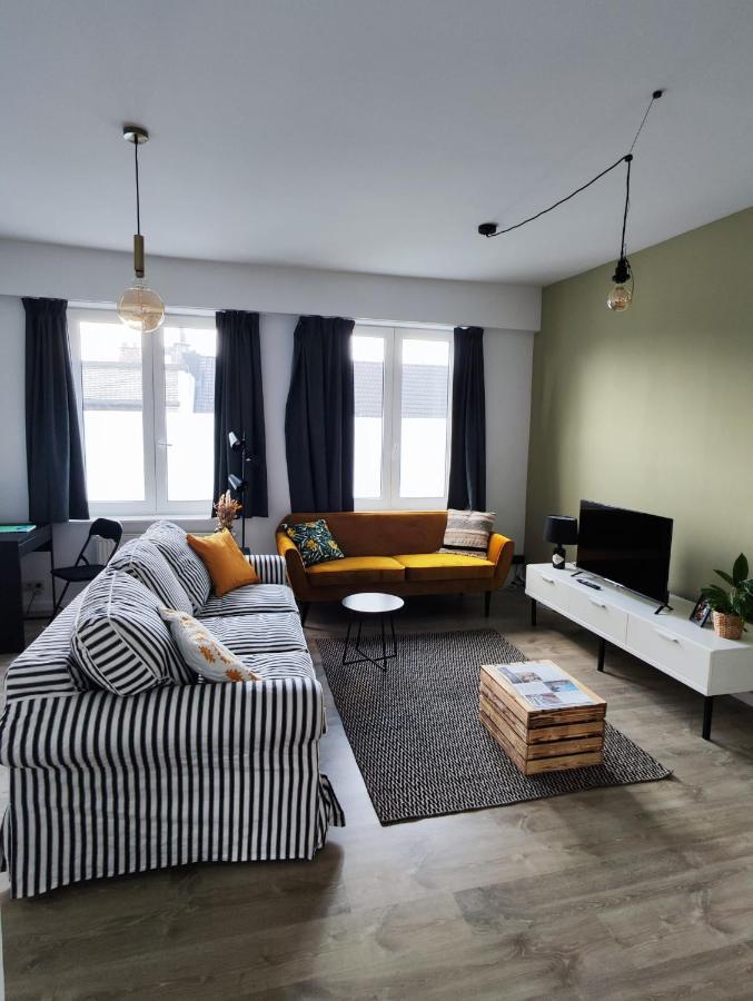 Gezellig Appartement Op Het Bruisende Zuid. 安特卫普 外观 照片